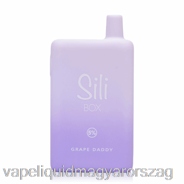 Sili Box 6000 Eldobható Grape Daddy Vape Toll